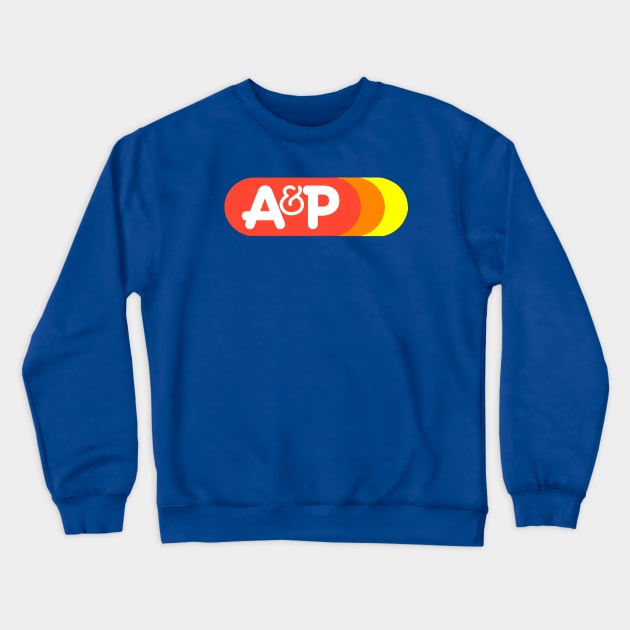 A&P Supermarket 1976 Crewneck Sweatshirt by Noeniguel